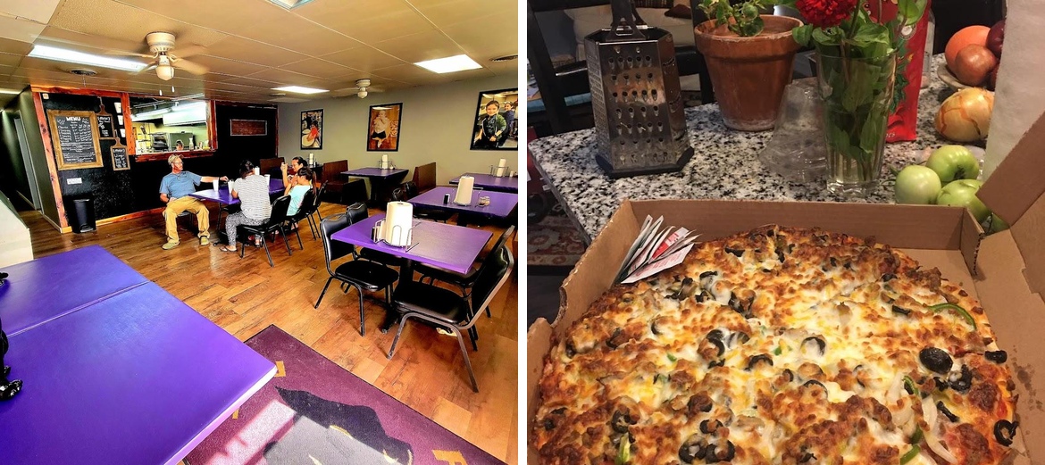 Panther Pizza Menu