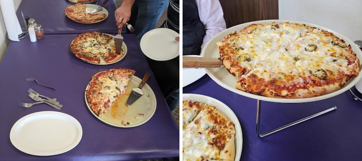 Panther Pizza Menu