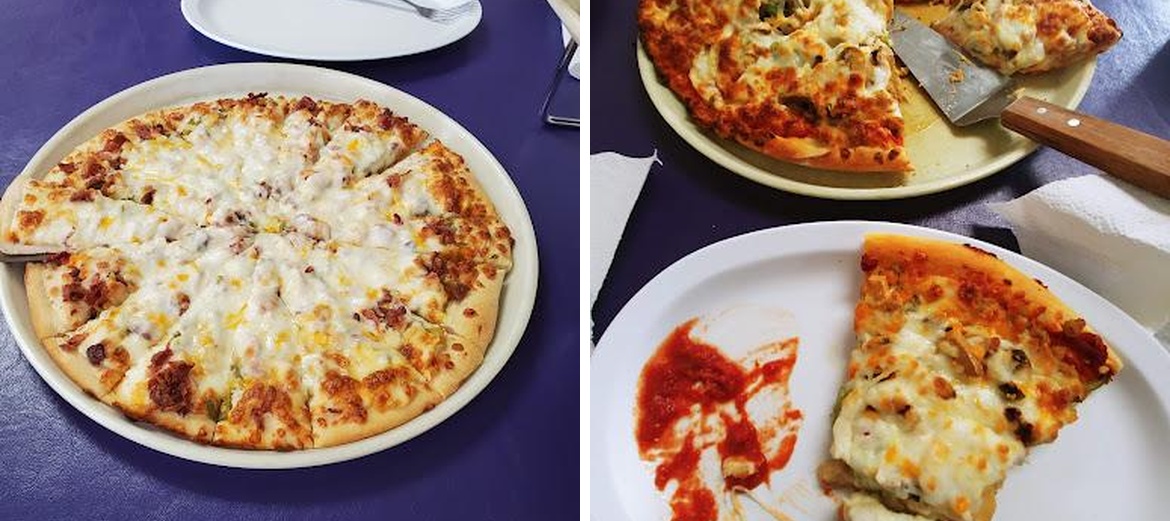 Panther Pizza Menu